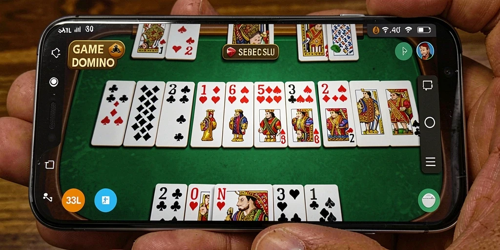 Gameplay seru dan interaktif dari 33L dalam permainan Domino.