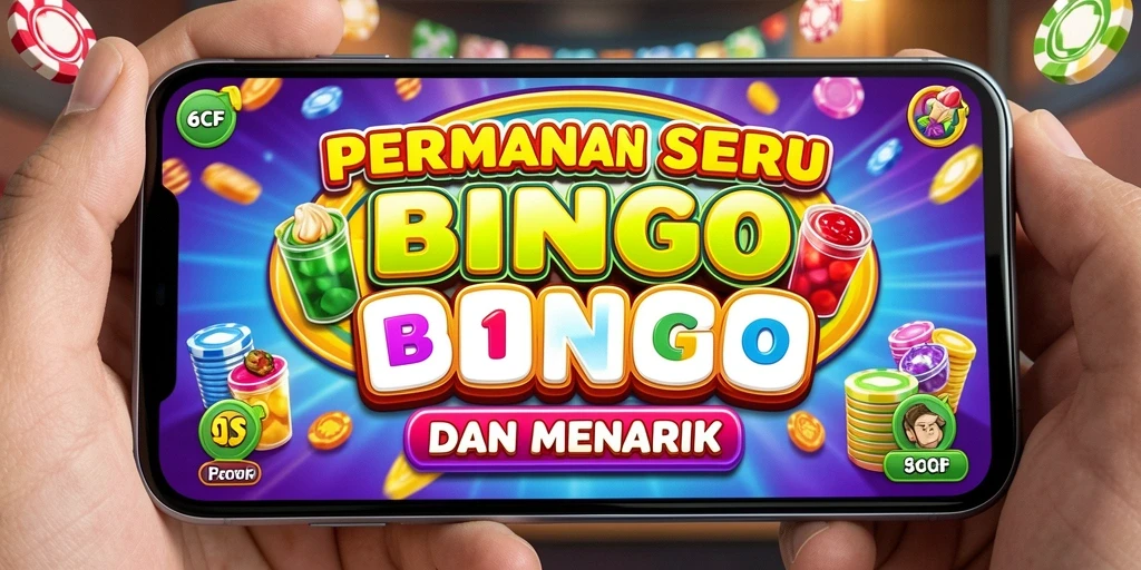 Screenshot gameplay utama 6CF menampilkan keseruan permainan Bingo.