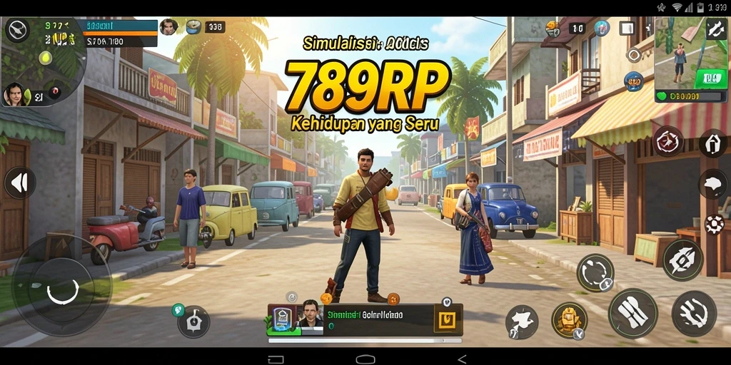 Tampilan gameplay <strong>789RP</strong> yang interaktif dan mendetail.