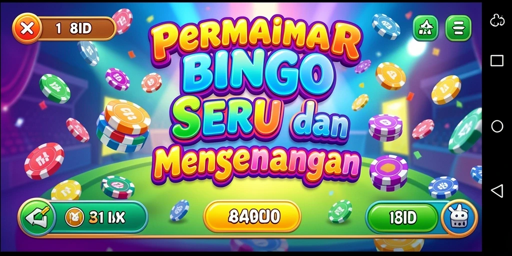 Tampilan gameplay Bingo yang seru dan interaktif di 8ID.