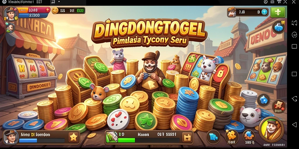 Screenshot utama DINGDONGTOGEL menampilkan gameplay Tycoon yang menantang.