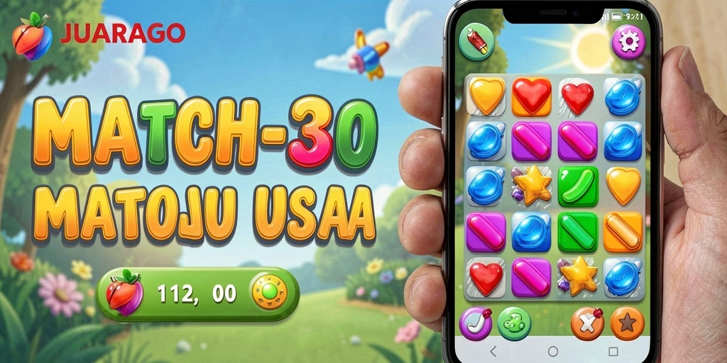 Tangkapan layar gameplay JUARAGO yang menarik dan penuh warna.