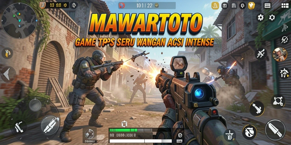 Screenshot gameplay MAWARTOTO menampilkan aksi mendebarkan dalam TPS.
