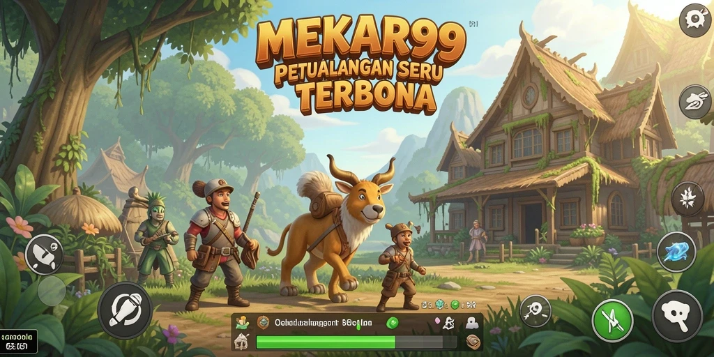 Tampilan gameplay MEKAR99 yang menakjubkan dan mengasyikkan.