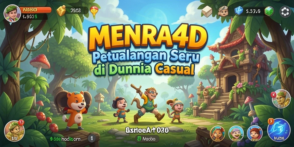 Tangkapan layar menarik dari gameplay <strong>MENARA4D</strong> yang menggugah semangat.