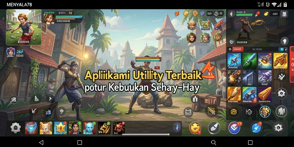 Tampilan aplikasi MENYALA78 yang intuitif dan mudah digunakan.