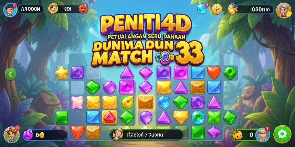 Tampilan gameplay seru di PENITI4D dengan kombinasi objek menarik.