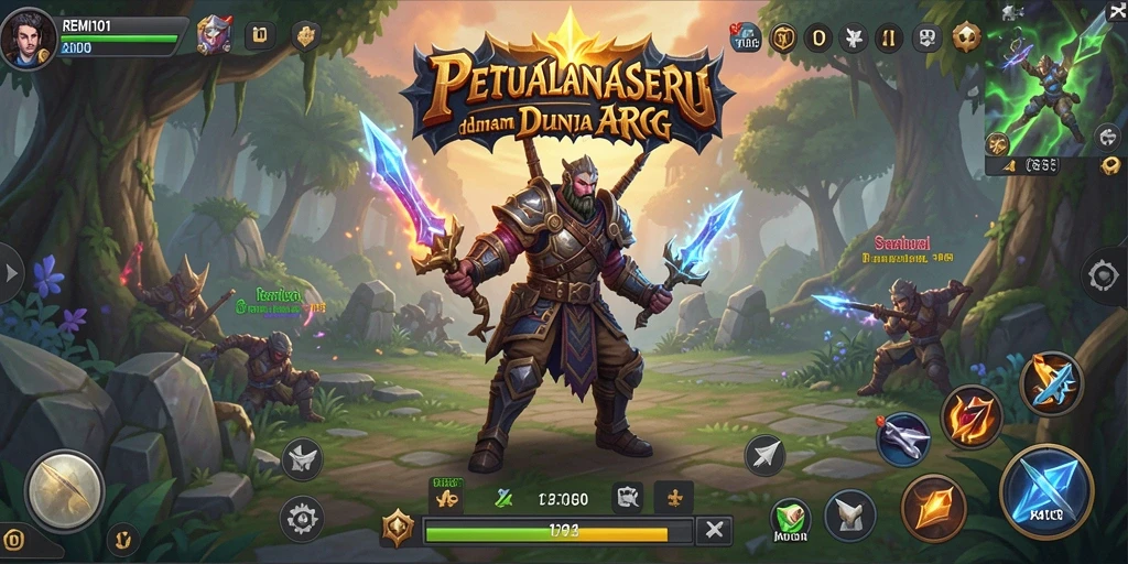 Screenshot gameplay <strong>REMI101</strong> menunjukkan aksi pertarungan yang mendebarkan.