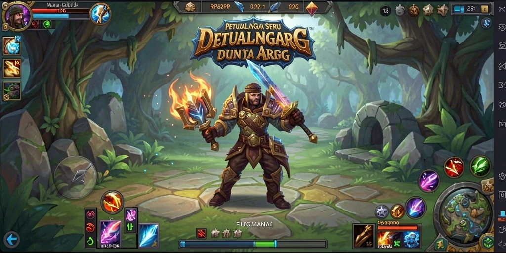 Tampilan gameplay RP62RP yang menegangkan dan penuh aksi.