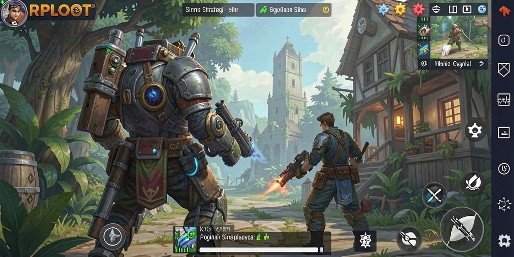 Screenshot utama RPLOOT menampilkan gameplay yang menarik dengan berbagai strategi.