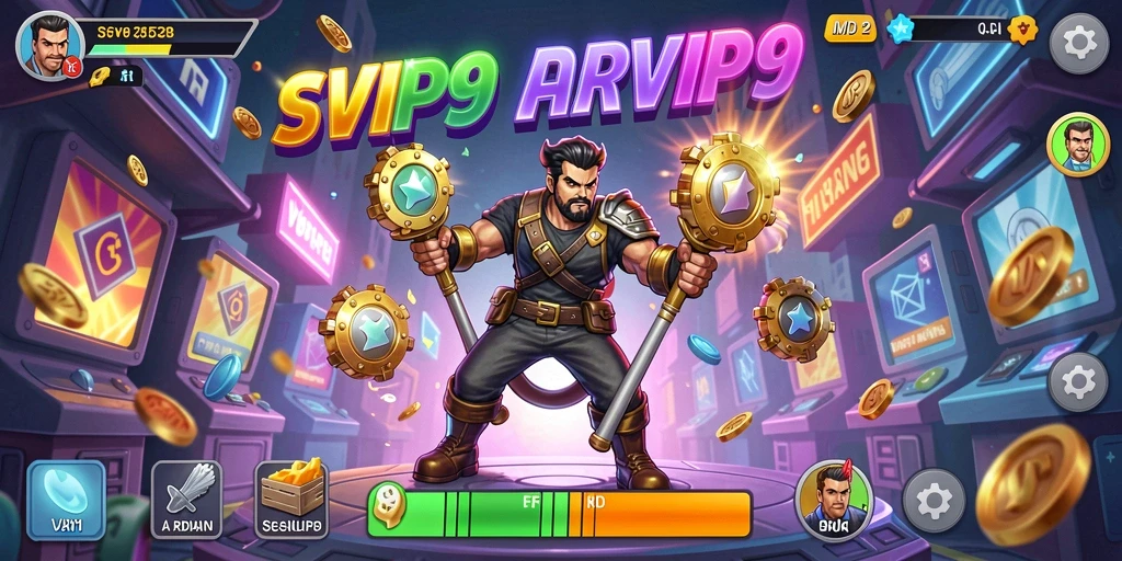 Screenshot menampilkan gameplay intens dari SVIP9 yang mengasyikkan.