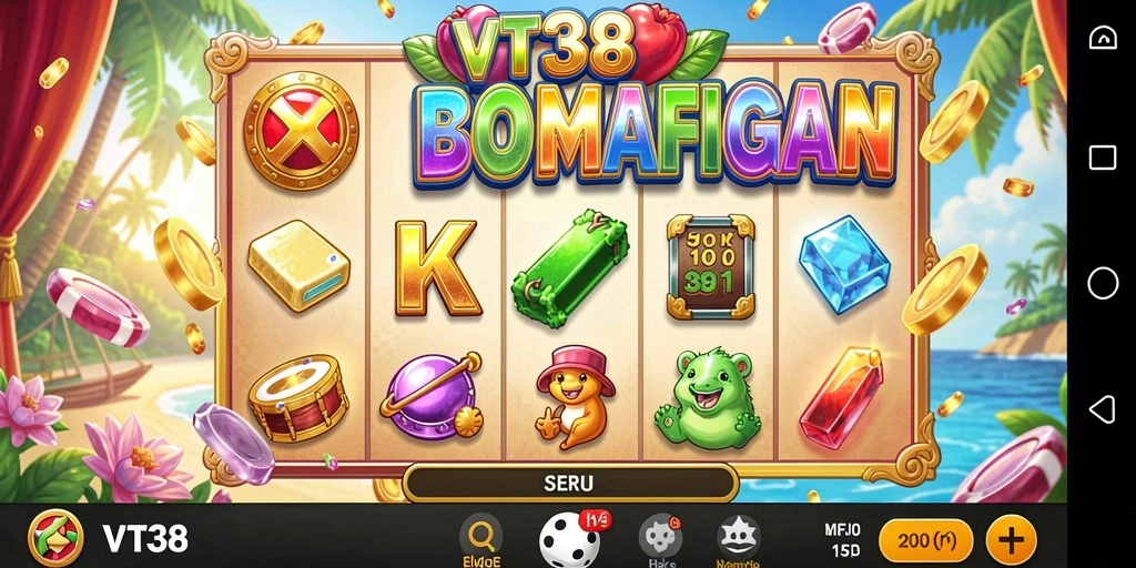 Tampilan gameplay Slot VT38 yang menarik dan interaktif.